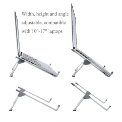 Foldbar - justerbar - bærbar stativ - aluminiumslegering