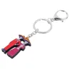 Akryl Halloween skelet par - nøglering