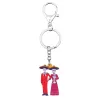 Acrylic Halloween skeleton couple - keychainKeyrings
