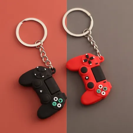 Nøglering med en gaming controller