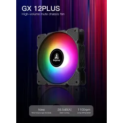 Segotep – Lüfter – einstellbar – RGB – 120 mm – 5 V – 3 Pin – für Gamer