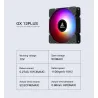 Segotep - tuuletin - säädettävä - RGB - 120mm - 5V - 3Pin - pelaajalle