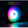 Segotep - køleblæser - justerbar - RGB - 120 mm - 5V - 3Pin - til gamer