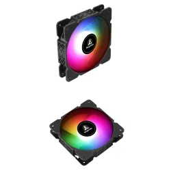 Segotep - køleblæser - justerbar - RGB - 120 mm - 5V - 3Pin - til gamer
