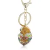 Keychain with owl - crystal / enamel glazingKeyrings