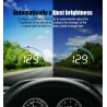 WIIYII M8 - HUD - head-up display - overhastighetsvarslingssystem - frontruteprojektor - OBD2 II - EUOBD