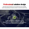 WIIYII M8 - HUD - wyświetlacz przezierny - system ostrzegania o przekroczeniu prędkości - projektor przedniej szyby - OBD2 II...