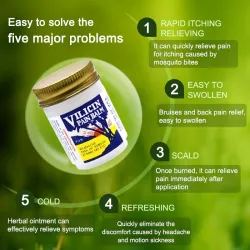 Pain balm - headache / itching / muscle pain / cooling / refresh creamSkin
