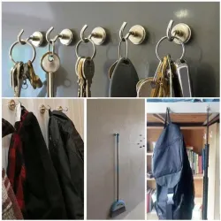 Magneettinen ripustuskoukku - vahva neodyymimagneetti - 32mm - 5,5kg