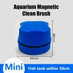 Rengöringsborste för akvarieglas - magnetisk - algskrapa - rengöringsmedel