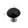Eleganti pomelli per mobili - a forma di diamante in vetro