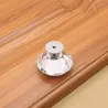 Elegante møbelknotter - glass diamantform