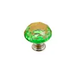 Elegante Möbelknöpfe - Glasrautenform