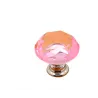 Elegante Möbelknöpfe - Glasrautenform