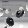Altavoz BluetoothBluetooth - inalámbrico - portátil - altavoz para ducha - resistente al agua - con micrófono - FM - pantalla...