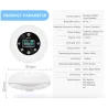 Altavoz BluetoothBluetooth - inalámbrico - portátil - altavoz para ducha - resistente al agua - con micrófono - FM - pantalla...