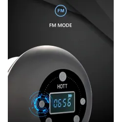 Bluetooth - wireless - portable - shower speaker - waterproof - with microphone - FM - LCD displayBluetooth speakers
