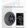 Bluetooth - sans fil - portable - haut-parleur de douche - étanche - avec microphone - FM - écran LCD