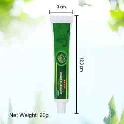 Crème contre le psoriasis - dermatite - eczéma - anti-démangeaisons - pommade antibactérienne à base de plantes