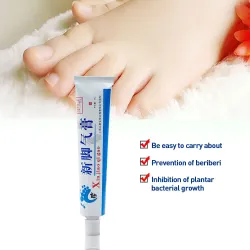 Antibakteriel fodsalve - anti kløe - majsfjerning - anti-sved - anti lugt - psoriasis