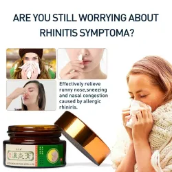 Nesesalve - kronisk / allergisk rhinitt - bihulebetennelse - forkjølelse - kløe - 20g