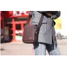 Skórzana torba na ramię / crossbody w stylu vintage - 19 * 21 * 7 cmTorebki