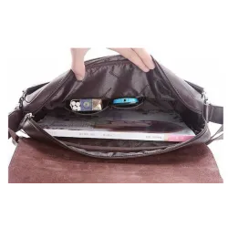 Vintage axel-/crossbodyväska - 21 * 23 * 7cm