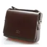 Vintage axel/crossbody läderväska - bred - 34 * 24 * 8cm