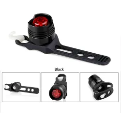 Lampe de vélo à LED - voyant d'avertissement de sécurité - étanche