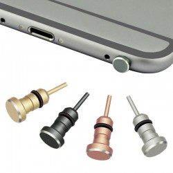 3,5 mm audio jack-beskytter / SIM-udløserværktøj - til smartphone - tablets - iPhone
