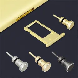 Protecteur de prise audio 3,5 mm / outil d'éjection de la carte SIM - pour Smartphone - tablettes - iPhone
