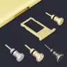 Protetor de entrada de áudio de 3,5 mm / ferramenta de ejeção de SIM - para Smartphone - tablets - iPhone
