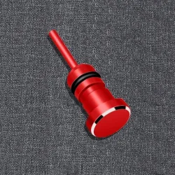 3,5 mm audio jack-beskytter / SIM-udløserværktøj - til smartphone - tablets - iPhone