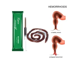 Hemorroider salve - urtegel - ekstern / intern behandling - 5 stk