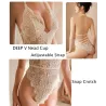 Transparenter Spitzen-Body - sexy Dessous
