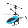 Mini drone - flyvende helikopter - infrarød / induktionslegetøj - LED lys