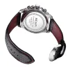 Montre homme tendance - Quartz - étanche - bracelet cuir