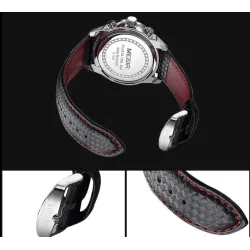Montre homme tendance - Quartz - étanche - bracelet cuir