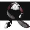 RelojesReloj de moda para hombre. Cuarzo. Resistente al agua. Correa de piel.