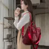 Elegant leather backpack - multifunction shoulder bagBackpacks