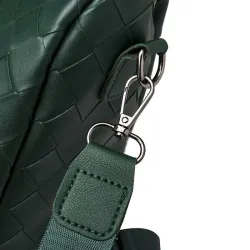 Sac à dos en cuir élégant - sac à bandoulière multifonction