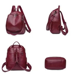 MochilasMochila multifuncional - bolso de hombro de cuero de moda