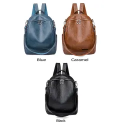 MochilasMochila multifuncional - bolso de hombro de cuero de moda