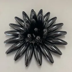 ImanesBola magnética ovalada negra - imán de neodimio - 60 * 18 mm