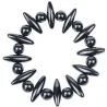 Magneettiterapia - soikeat/pallon muotoiset magneetit - oliiviferriitti - 24 kpl