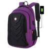 Mochila elegante - bolsa para laptop de 15,6 polegadas - porta de carregamento USB