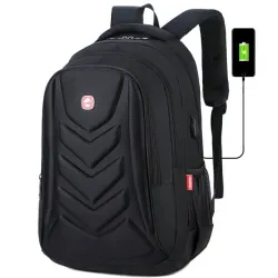 Modieuze rugzak - 15,6 inch laptoptas - USB-oplaadpoortRugzakken