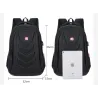 Mochila elegante - bolsa para laptop de 15,6 polegadas - porta de carregamento USB