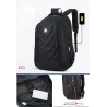 Mochila elegante - bolsa para laptop de 15,6 polegadas - porta de carregamento USB