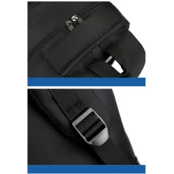 Mochila elegante - bolsa para laptop de 15,6 polegadas - porta de carregamento USB